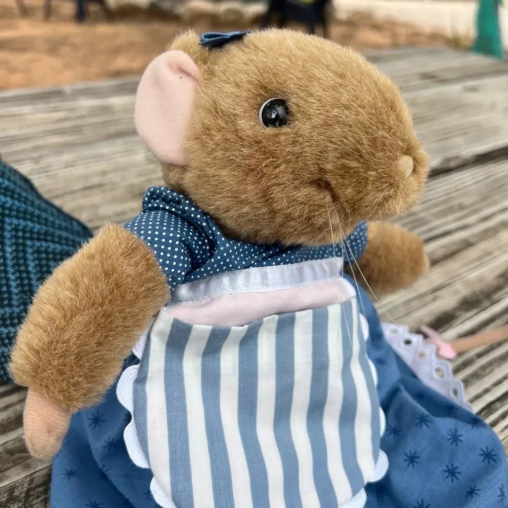 Vintage Hallmark Marjolein Bastin Vera the Mouse Plush 1997 13